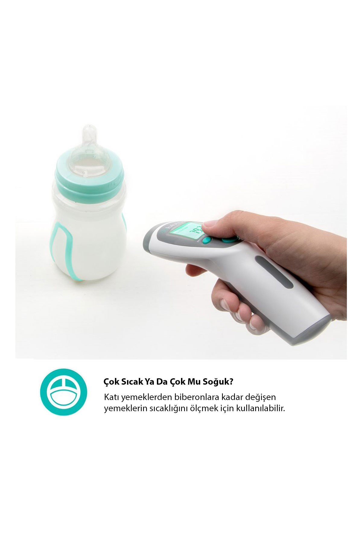 Bblüv Termö 4in1 Temassız Dijital Kızılötesi Termometre Ateş Ölçer