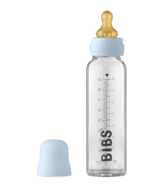 Bibs Cam Biberon Seti, Baby Blue(225 ml)