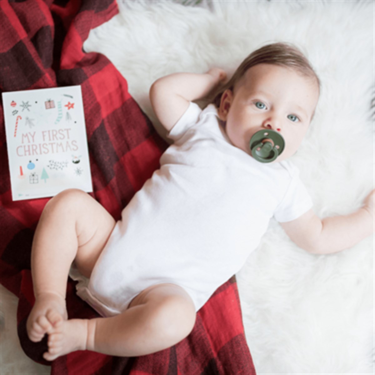 Bibs Emzik Hunter Green ( 0 - 6 Ay )