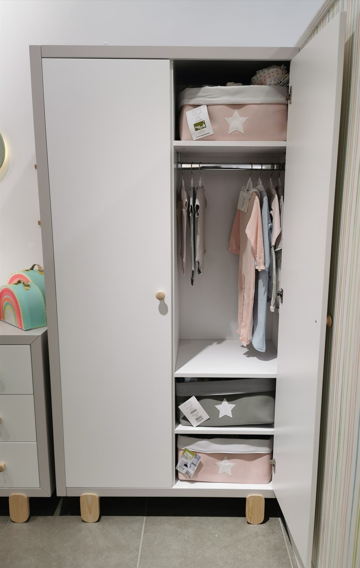 Carousel İki Kapaklı Dolap 