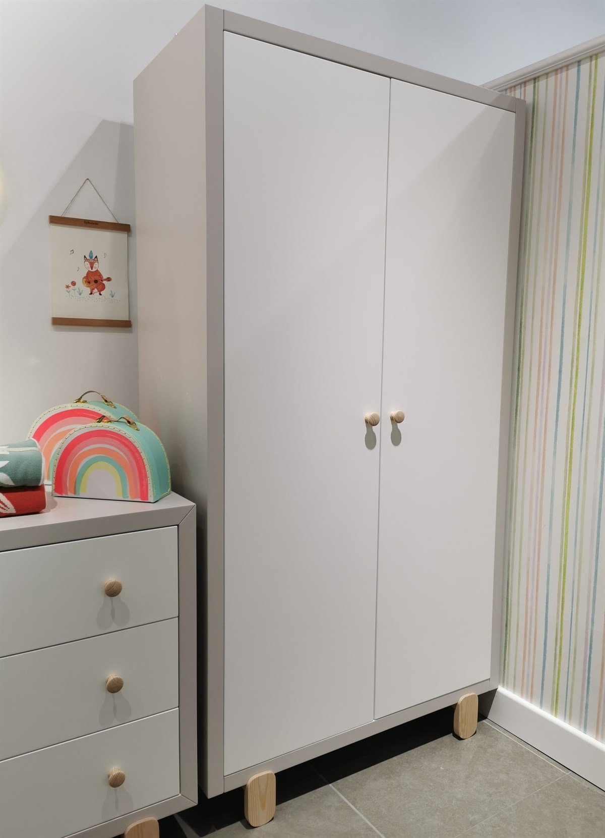 Carousel İki Kapaklı Dolap 