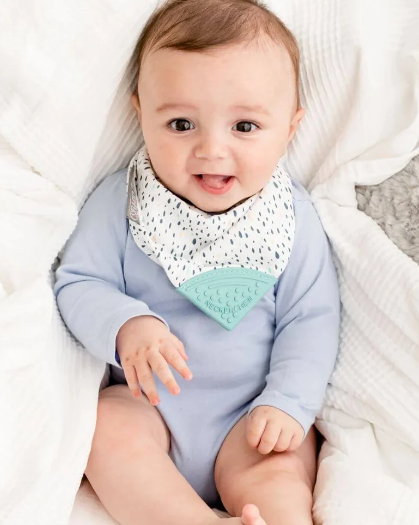 CHEEKY CHOMPERS Önlük- Müslin Pear Drop Neckerchew