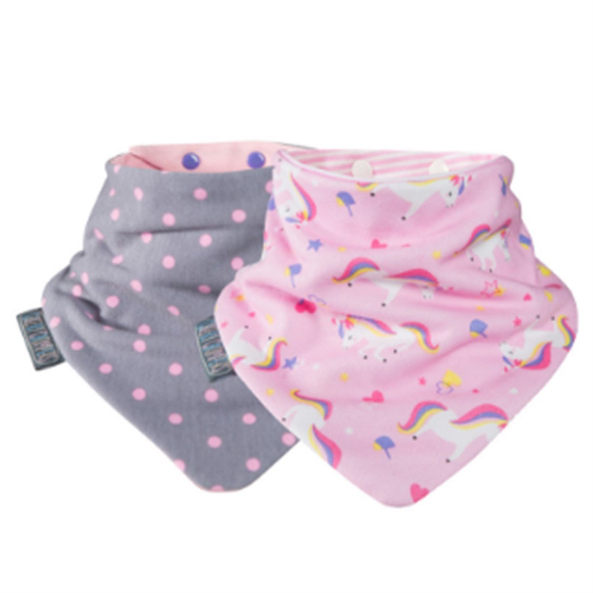CHEEKY CHOMPERS Önlük-Neckerbib Unicorn & Dots