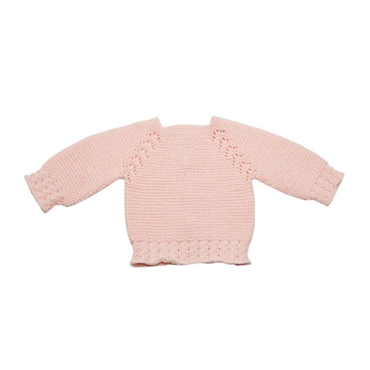 Cunda Ceket Pembe (0-6 ay)