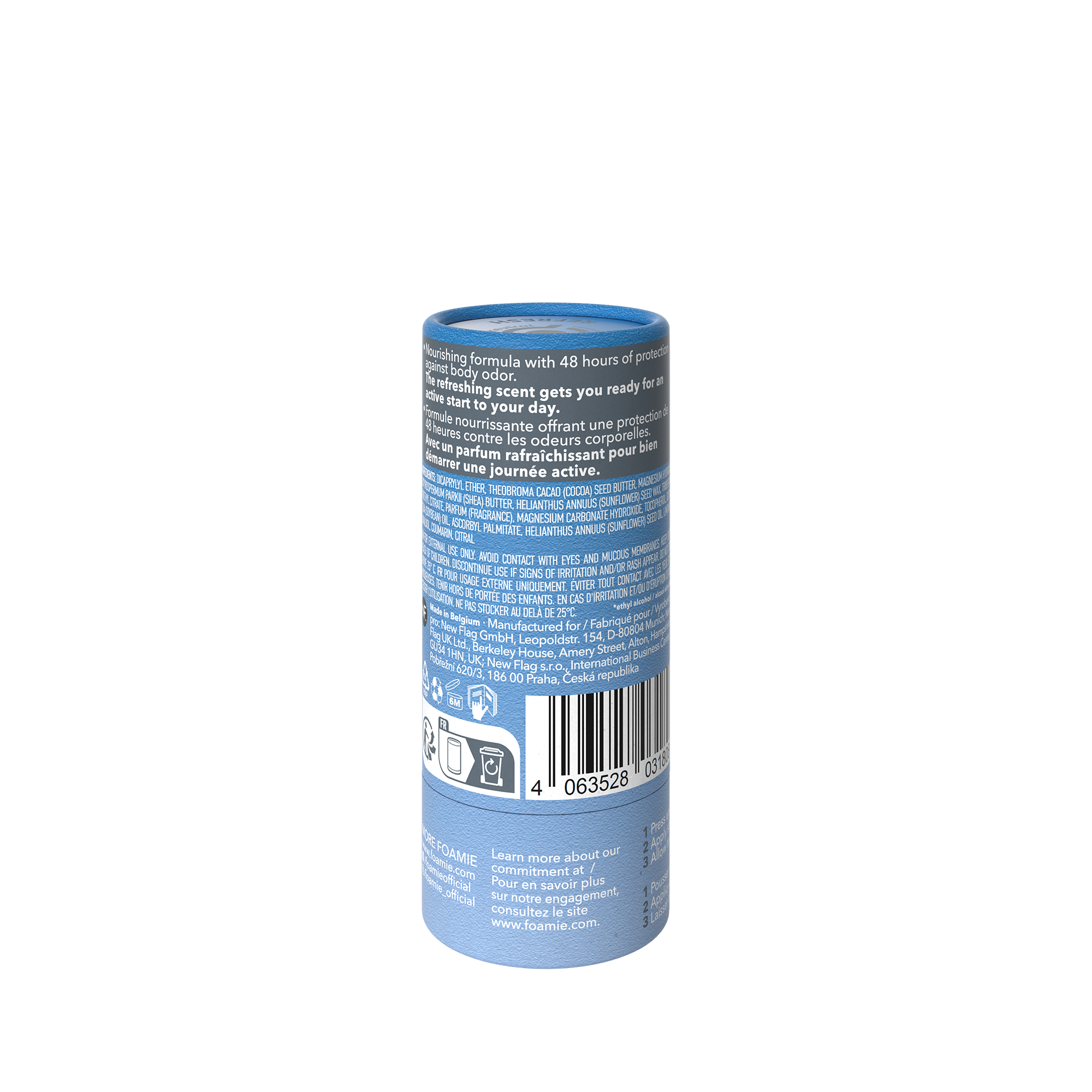 Foamie Happy Day Katı Deodorant 40 g/ Çilek Kokulu