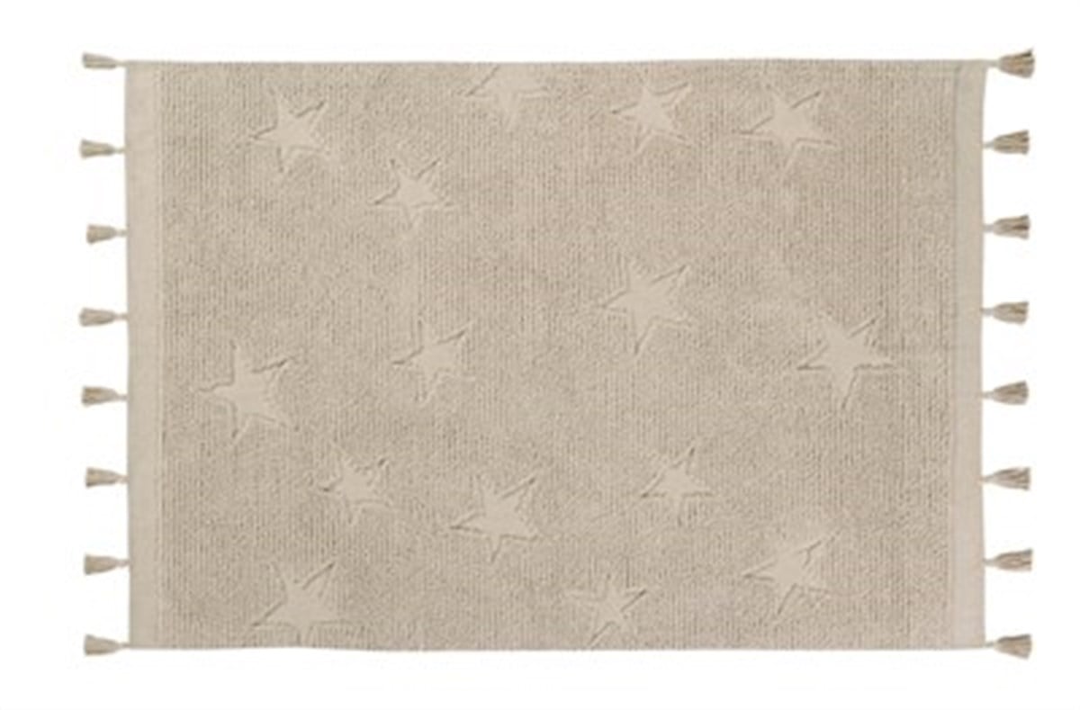 Hippy Stars Natural Çocuk Odası Kilimi