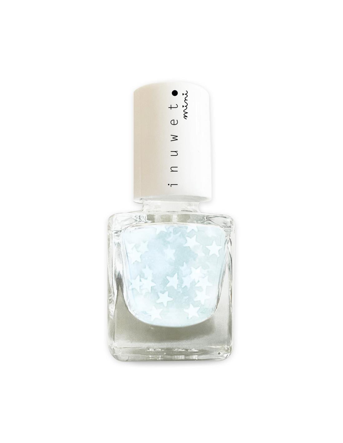 Inuwet - Vernis a Ongles Kids Top Coat Etoile- Yıldızlı Su Bazlı Oje