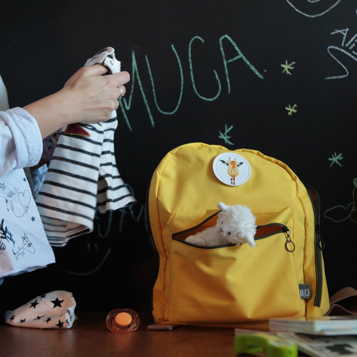 Mini Gogi Sırt Çantası, Sarı