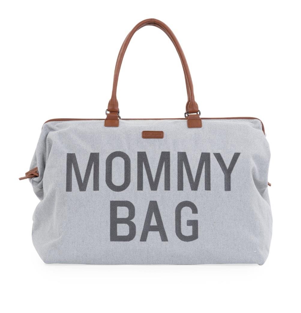 Mommy Bag Çanta, Kanvas Gri