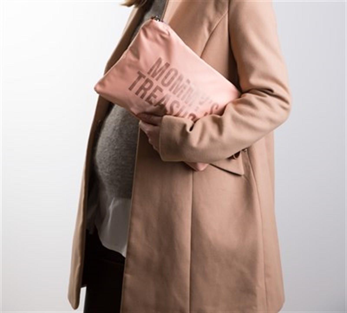 Mommy Treasures Pembe Clutch