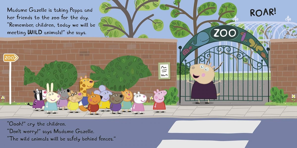 Peppa Pig at the Zoo: A Lift-The-Flap Book