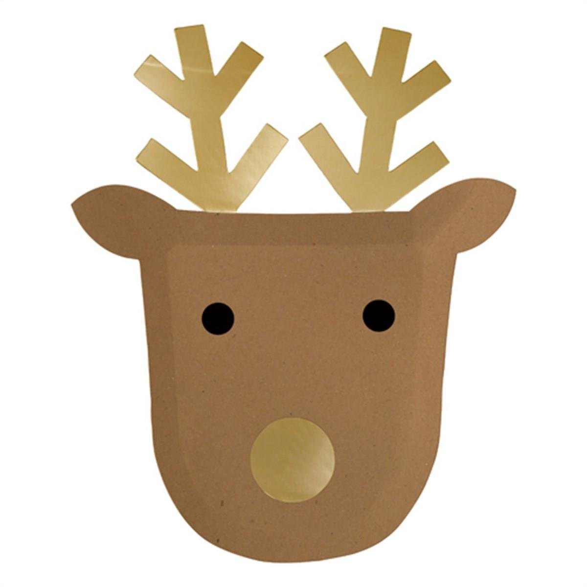 Meri Meri - Ren Geyiği Tabak - L