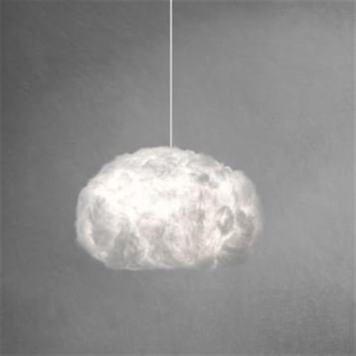 Sarkıt Medium Beyaz Kordonlu (55 x 45 x 45 CM)