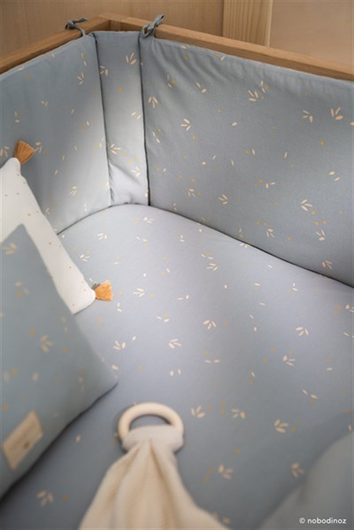 Tibet Lastikli Çarşaf 70*140cm, Willow Soft Blue