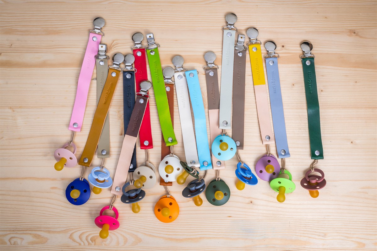 Vejetal Deri Emzik Askısı - Hunter Green