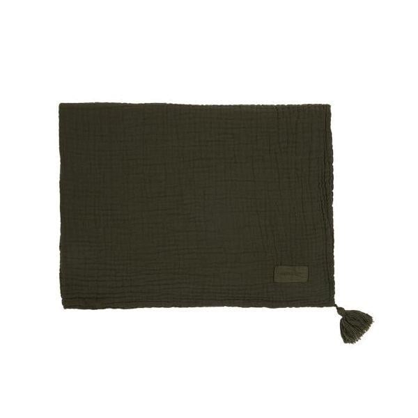 Wabi Sabi Çift Kat Müslin Battaniye,Vetiver