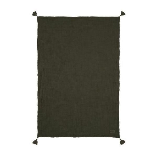 Wabi Sabi Çift Kat Müslin Battaniye,Vetiver