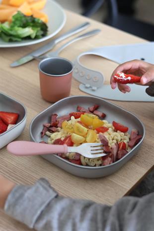 3lü Paslanmaz Çelik Beslenme seti, Terracotta