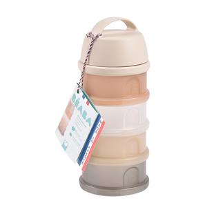 Beaba 4 Katmanlı süt tozu kutusu ve atıştırmalık kabı (Clay)