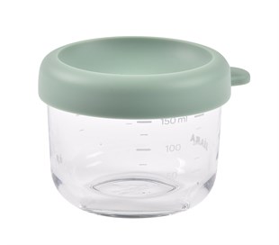 Beaba Bebek cam mama kavanozu 150 ml, Sage Green