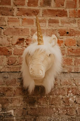 Duvar Aksesuarı, Bej Unicorn Fay