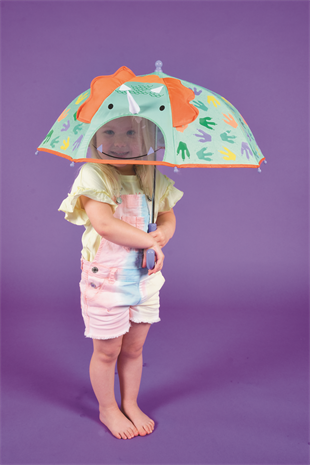 Floss & Rock 3D Renk Değiştiren Şemsiye /  Dino