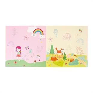 Floss & Rock Stamper Ahşap Baskı Seti /  Rainbow Fairy