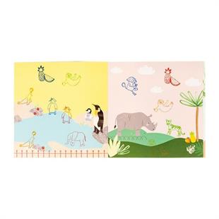 Floss & Rock Stamper Ahşap Baskı Seti / Jungle