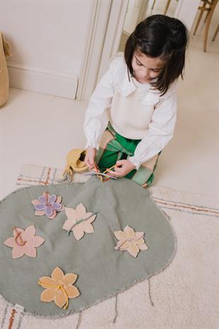 Green toy set, Flower Garden