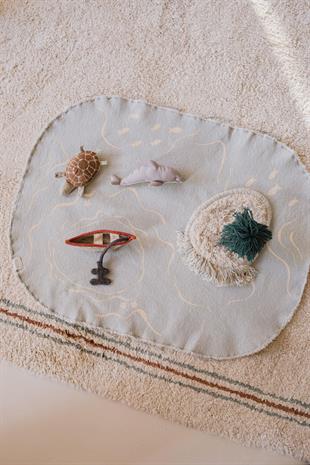 Green toy set, The Island