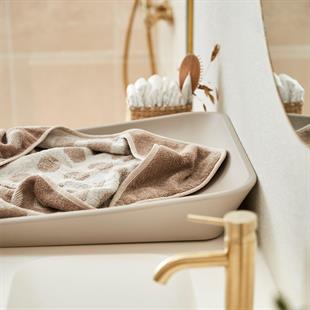 Hoodie Başlıklı Havlu, Kapuçino