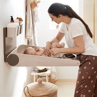 Leander Wally Alt Değiştirme Ünitesi,Kapuçino