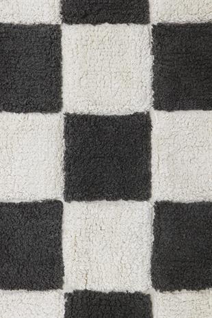 Lorena Canals Çocuk Odası Halısı, Kitchen Tiles Dark Grey XS