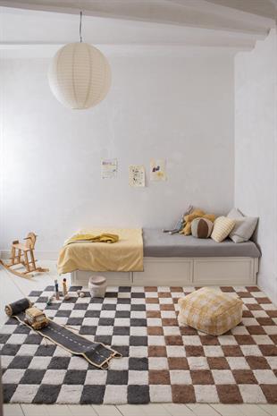 Lorena Canals Çocuk Odası Halısı, Kitchen Tiles Dark Grey M