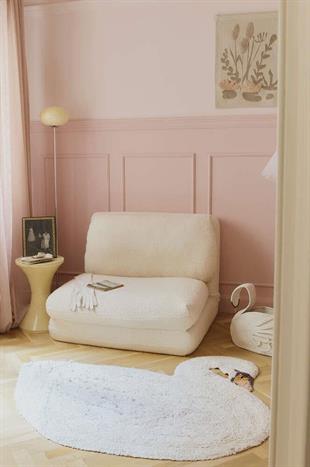 Lorena Canals Çocuk Odası Halısı, Swan