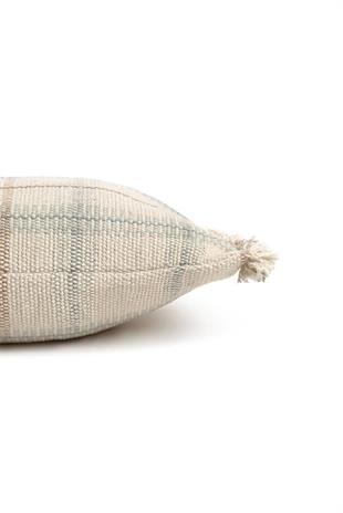 Lorena Canals Çocuk Odası Yastığı, Tartan Blue Sage