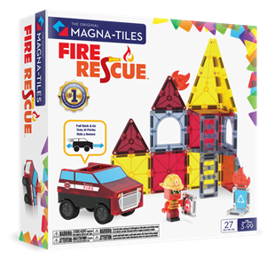 MAGNA-TILES® - Fire Rescue - 27 Parça