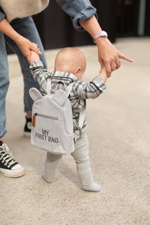 MY FİRST BAG KANVAS ÇANTA, GRİ