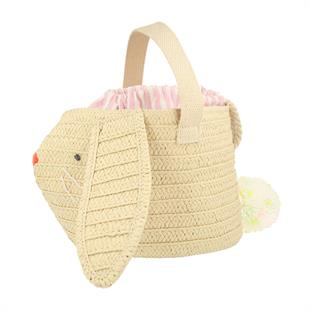 Meri Meri - Tavşan Hasır Çanta