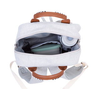 Mini Club Sırt Çantası, Kanvas Gri