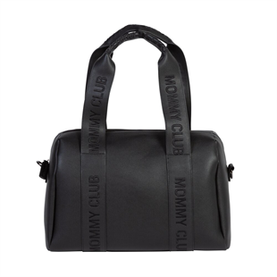 Mommy  Club Bag, Vegan Deri Siyah