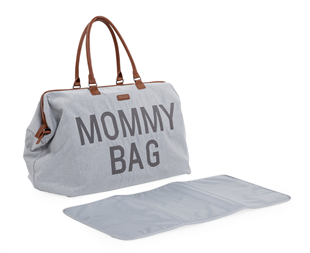 Mommy Bag Çanta, Kanvas Gri