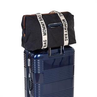 Mommy Bag Çanta, Signature Kanvas Black