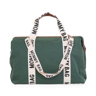 Mommy Bag Çanta, Signature Kanvas Green
