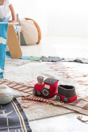 Soft Toy, Ride & Roll Train