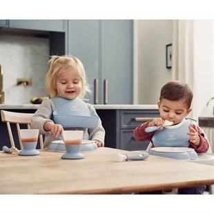 BabyBjörn 2´li Yumuşak Mama Önlüğü Powder Green / Blue