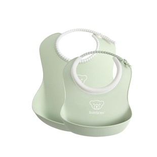 BabyBjörn Yumuşak Mama Önlüğü Seti / Powder Green