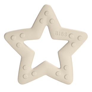 Bibs Diş Kaşıyıcı, Baby Bitie Star, Ivory