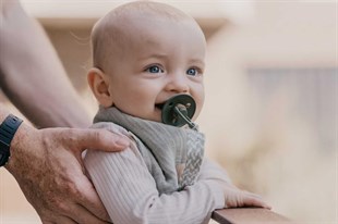 Bibs Emzik Askısı Petrol/Baby Blue