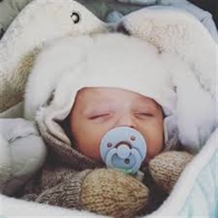 Bibs Emzik Baby Blue ( 0 - 6 Ay )